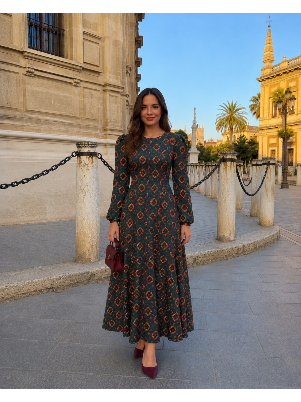 Vestido de petróleo Pozoblanco