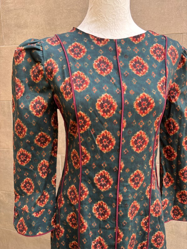 Vestido Pozoblanco Petróleo