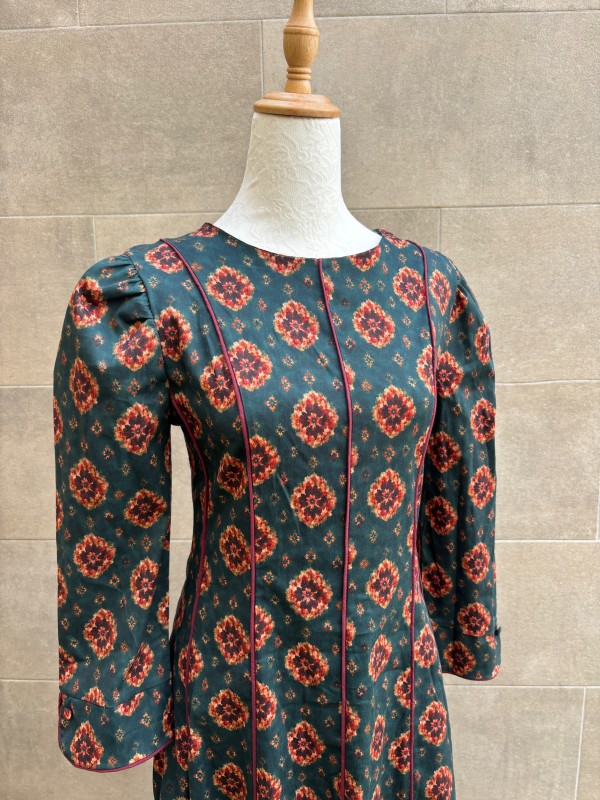 Vestido Pozoblanco Petróleo