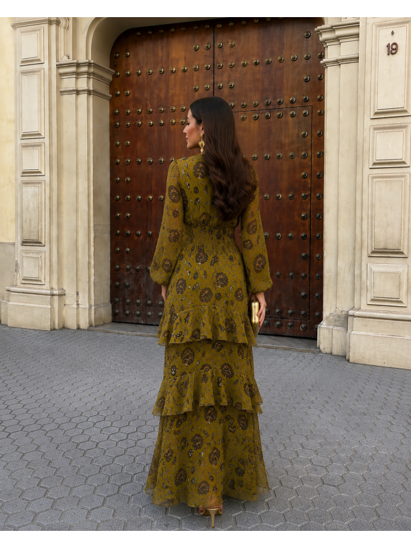 Robe olive