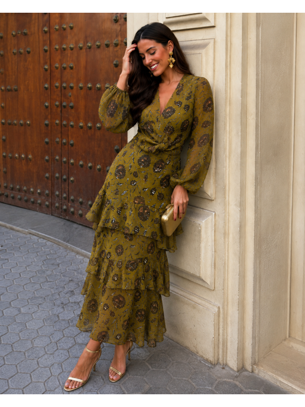 Robe olive