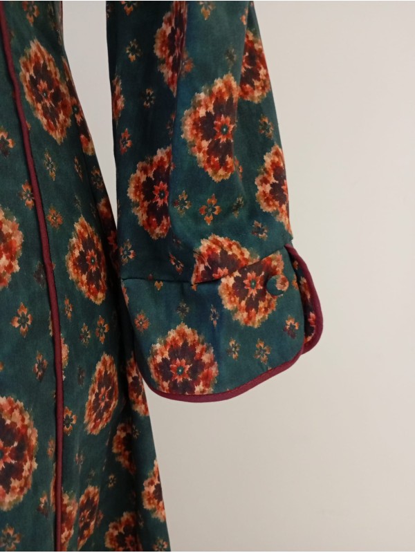 Vestido Pozoblanco Petróleo