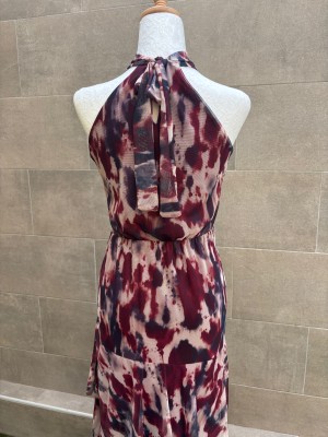 Abito bordeaux Loren