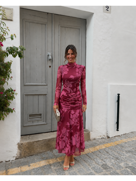 Vestido Clarke Rosa