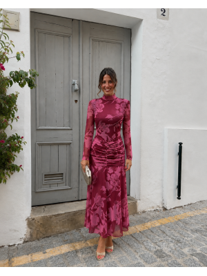 Abito rosa Clarke