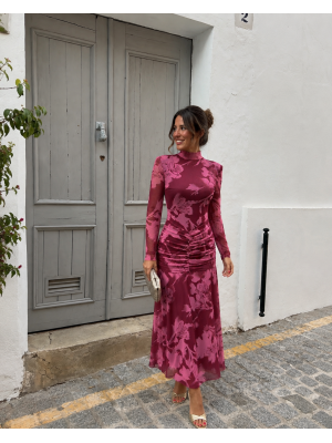 Vestido Clarke Rosa