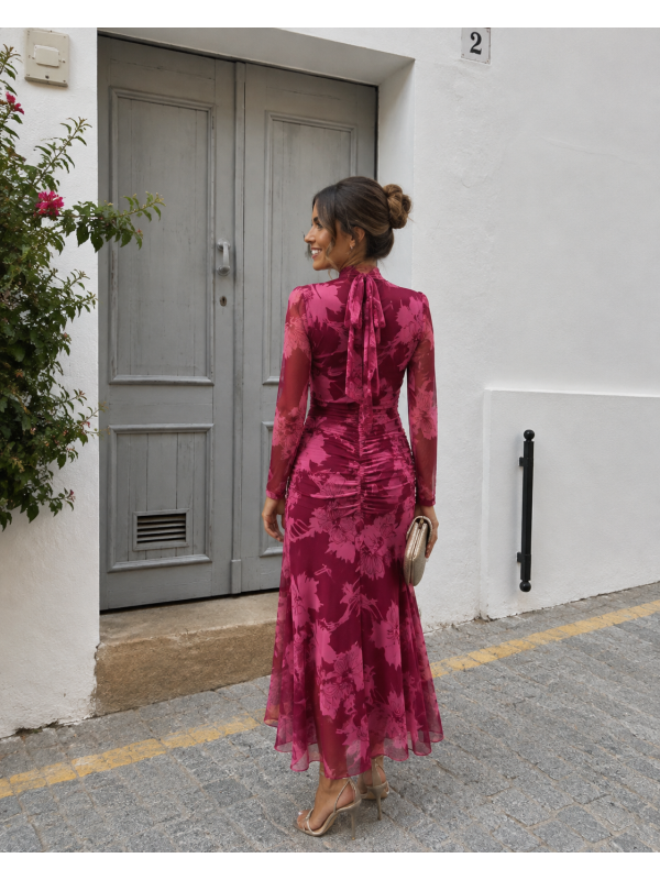 Abito rosa Clarke