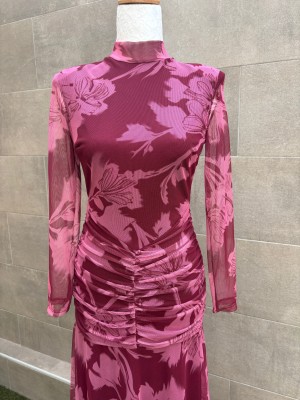 Vestido rosa Clarke