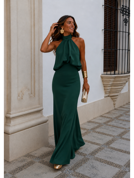 Vestido Adelaida Verde 2