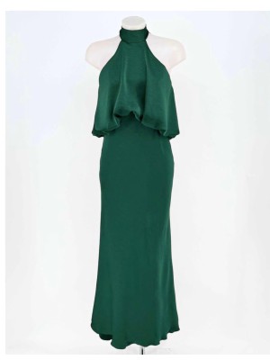 Vestido Adelaide Verde Garrafa
