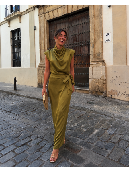 Rovisco Green Dress 2