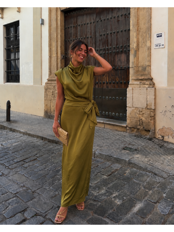 Rovisco Green Dress