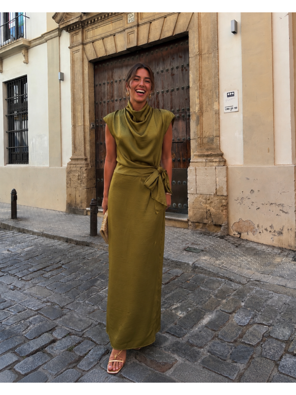 Rovisco Green Dress