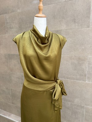 Vestido verde Rovisco