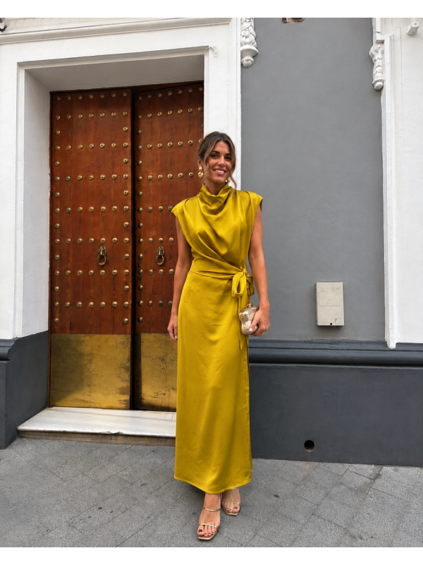 Robe moutarde Rovisco