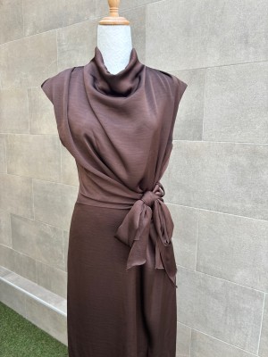 Rovisco Brown Dress