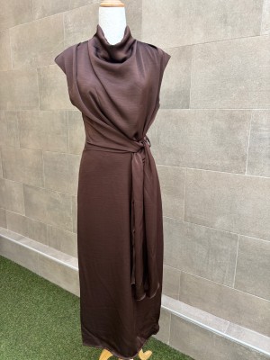 Vestido Rovisco Marron