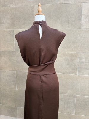 Rovisco Brown Dress