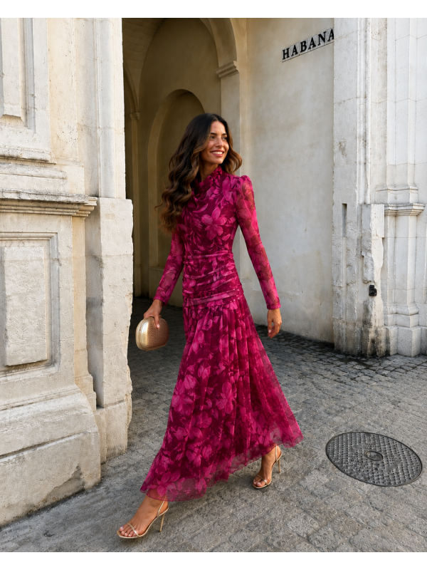 Robe rose Icare