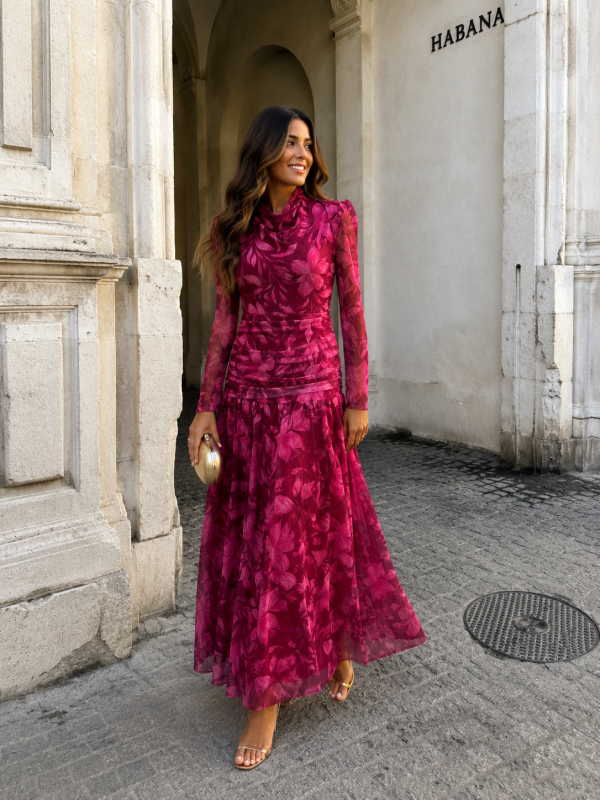 Vestido Ícaro Rosa