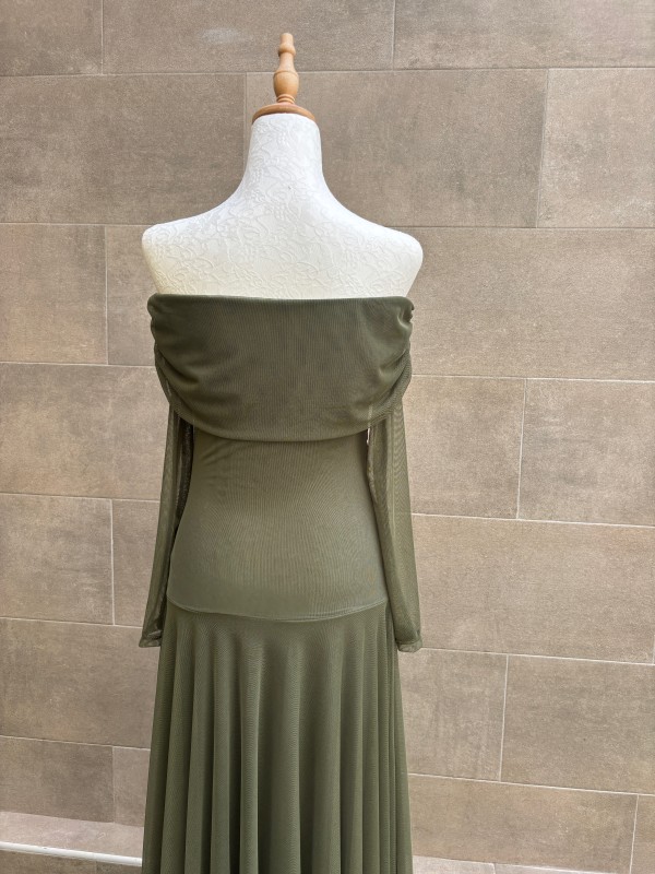 Vestido verde seco da Sérvia