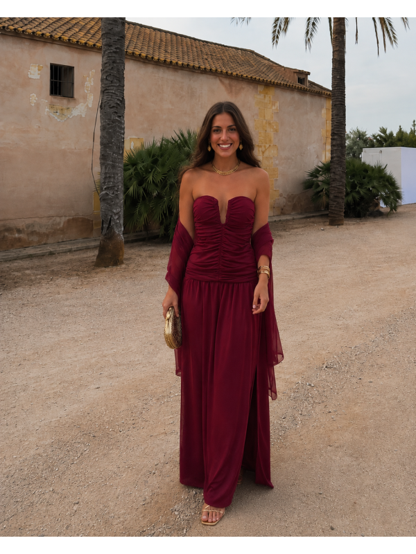 Santos Wine Dress