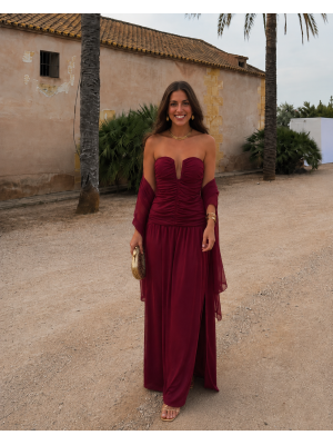 Santos Wine Dress
