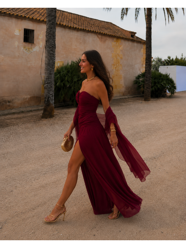 Santos Wine Dress