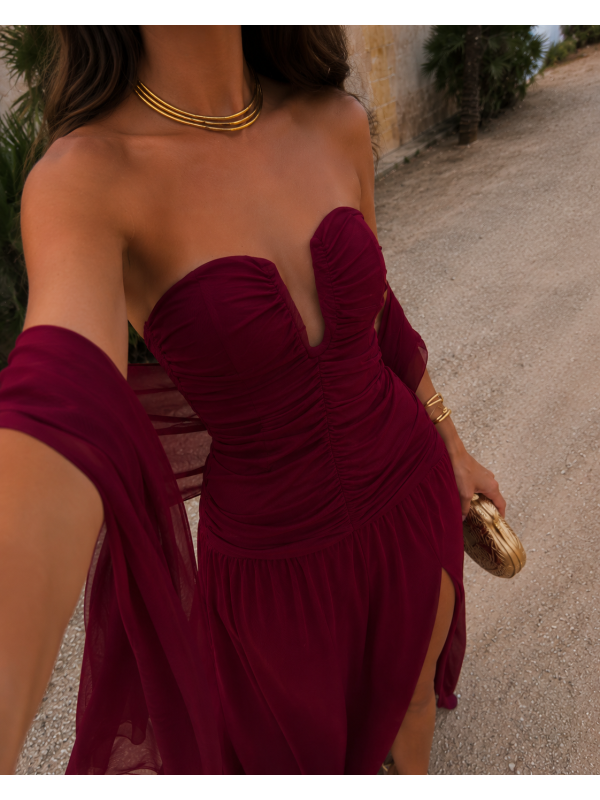 Santos Wine Dress