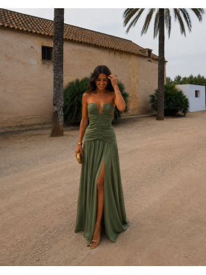 Olive Green Santos Dress