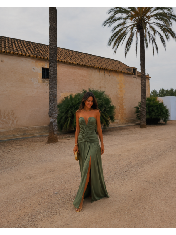 Olive Green Santos Dress