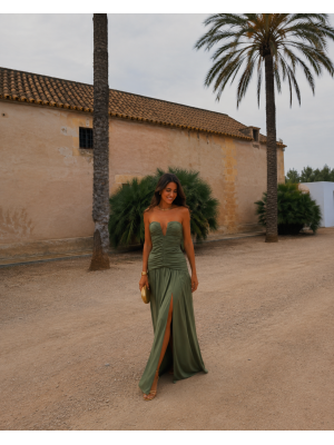 Olive Green Santos Dress