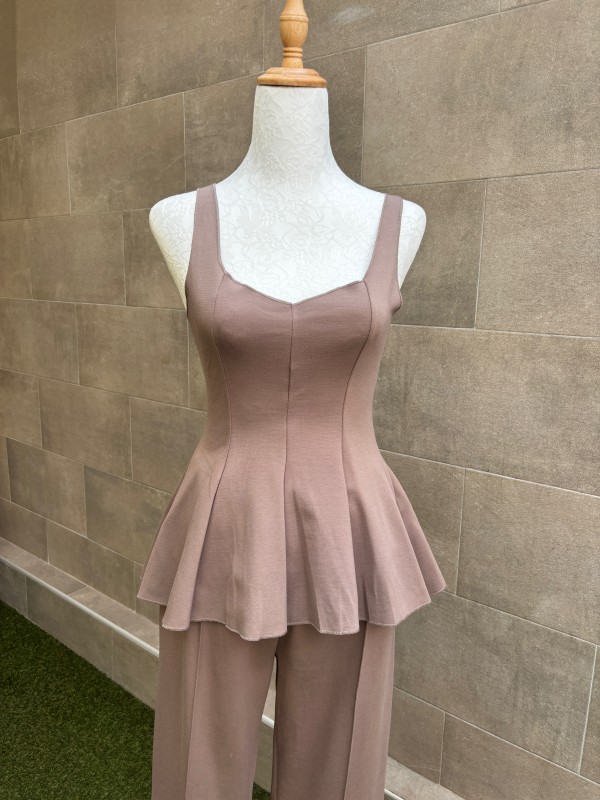 Ensemble Menina Taupe