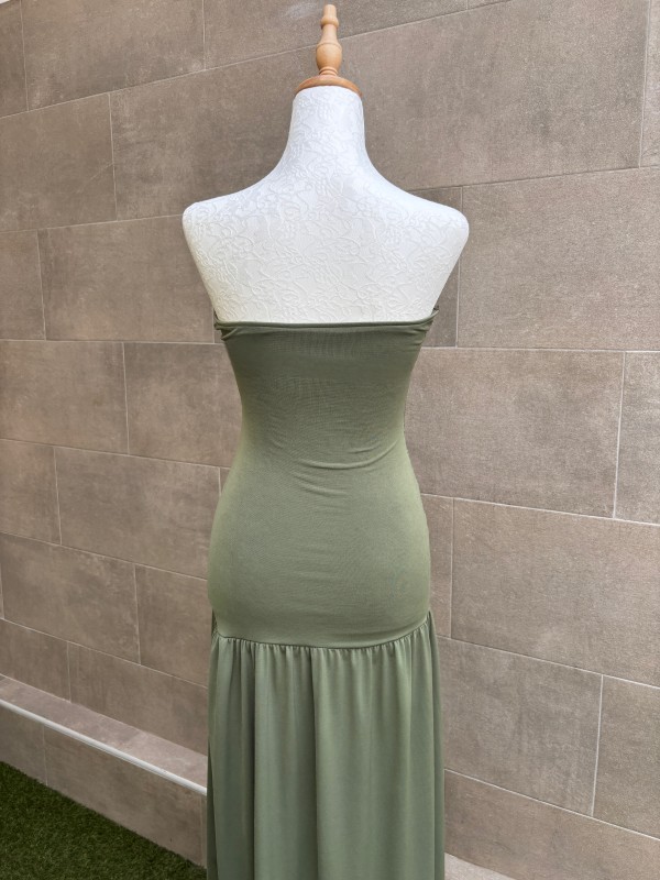 Olive Green Santos Dress
