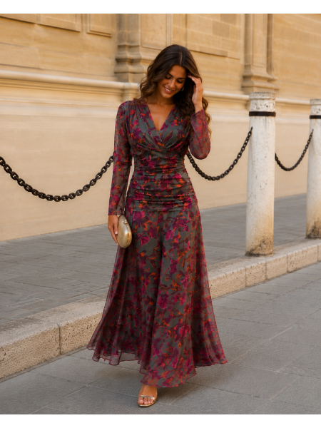 Robe verte Clémencia 2
