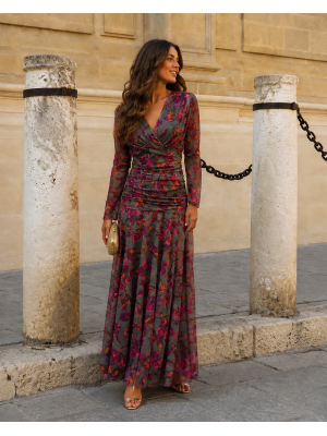 Robe verte Clémencia