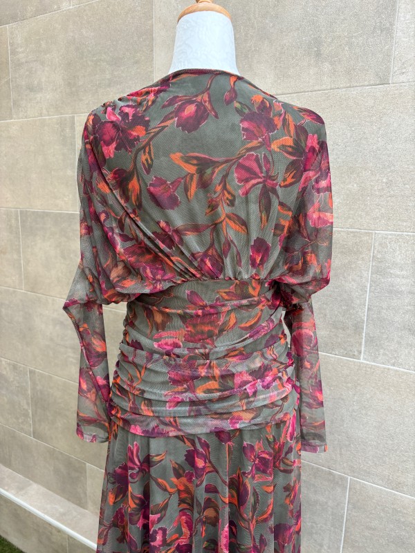 Robe verte Clémencia