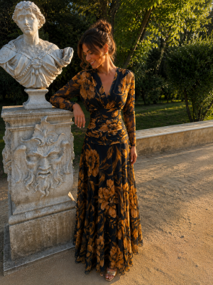 Robe bleue Clémencia