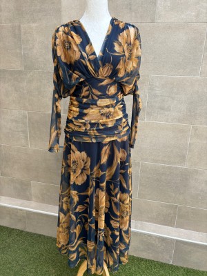 Robe bleue Clémencia