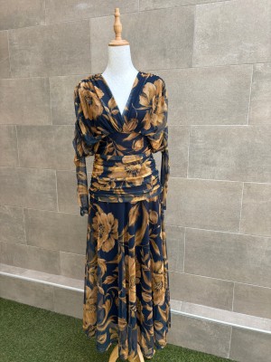 Robe bleue Clémencia