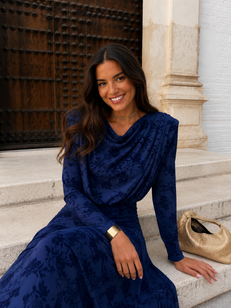 Parul Blue Dress 2