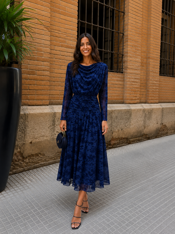 Parul Blue Dress