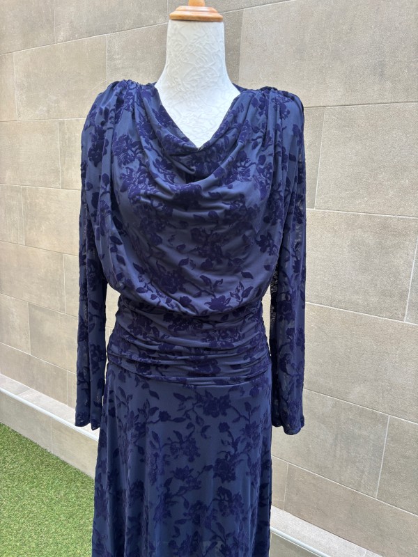 Robe bleue Parul
