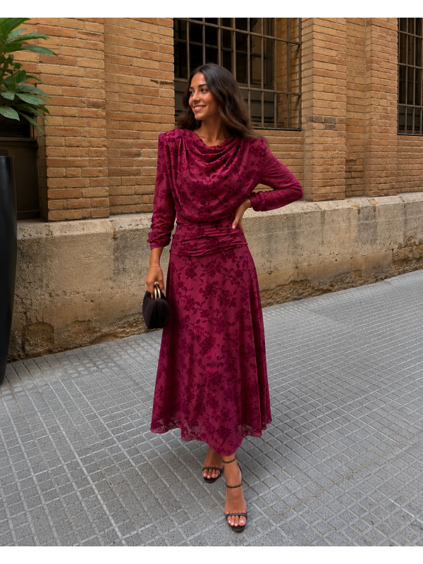 Vestido Parul Rosado