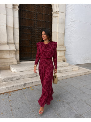 Robe rose Parul