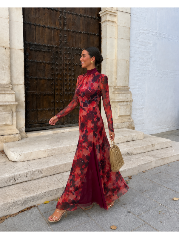 Robe Marcucci à manches longues