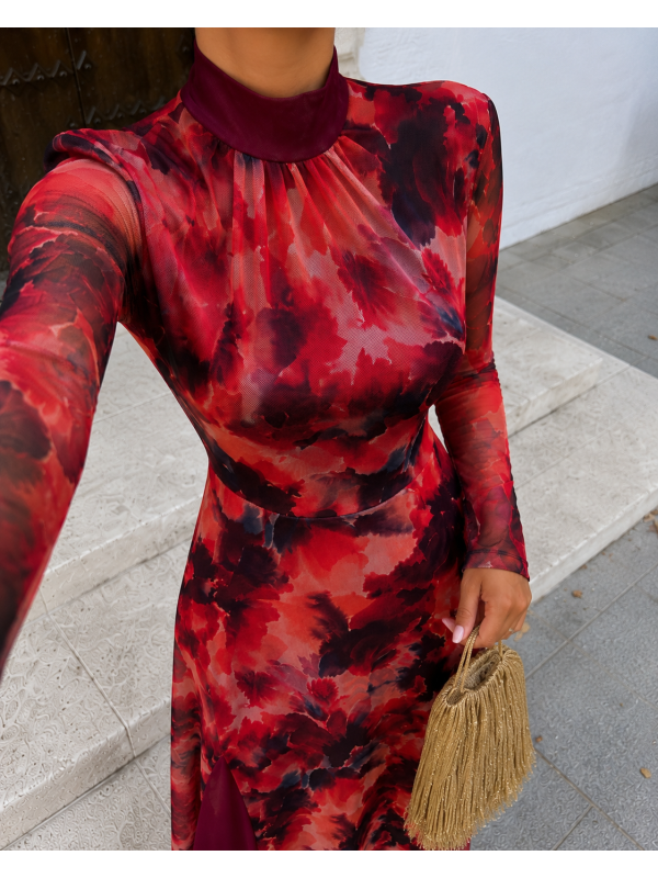 Robe Marcucci à manches longues