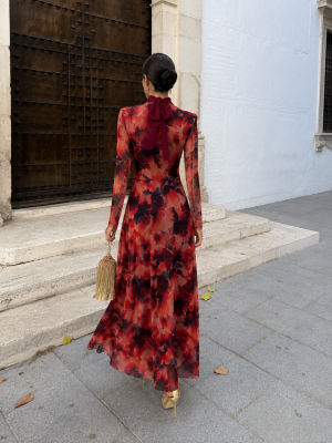 Robe Marcucci à manches longues