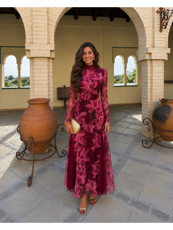Robe rose Tabatha