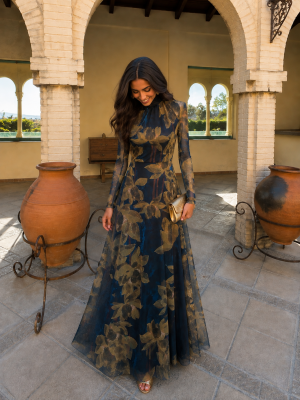Vestido azul Tabatha